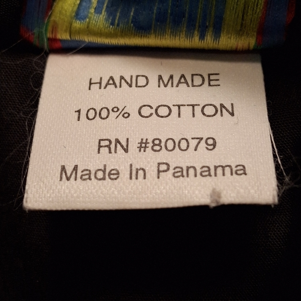 Sed's Crafts Handmade Mola Art Vest  Made In Panama  Women Size Small - Picture 14 of 14